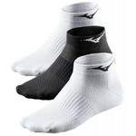 Mizuno Training Mid 3P Socks, White/Black - XL