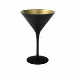 Stölzle Olympic kelih cocktail črn-zlat mat 240ml