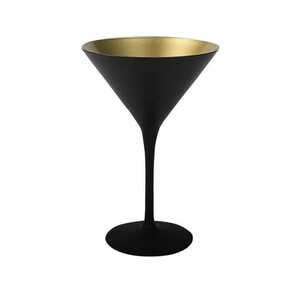 Stölzle Olympic kelih cocktail črn-zlat mat 240ml