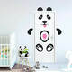 Panda - nalepka za vrata in steno