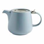Modra porcelanast čajnik s cedilom Maxwell &amp; Williams Tint, 1,2 l