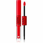 NYX Professional Makeup Shine Loud šminka za sijaj ustnic tekoče rdečilo za ustnice šminka 3,4 ml odtenek 17 Rebel In Red za ženske