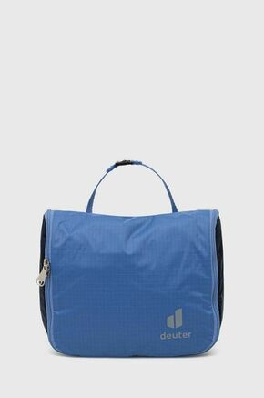 Kozmetična torbica Deuter Wash Center Lite I - modra. Kozmetična torbica iz kolekcije Deuter. Model izdelan iz trpežnega materiala z ripstop tkanjem.
