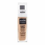 NYX Professional Makeup Can't Stop Won't Stop vodoodporen tekoči puder 30 ml odtenek 09 Medium Olive