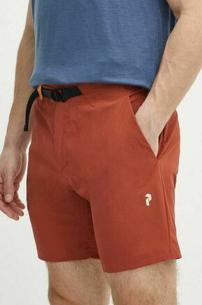 Pohodne kratke hlače Peak Performance Vislight Light bordo barva - bordo. Pohodne kratke hlače iz kolekcije Peak Performance. Model izdelan iz vodoodpornega materiala.