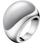 Calvin Klein Jeklen prstan s kamnom Ellipse KJ3QWR0201 (Obseg 57 mm)