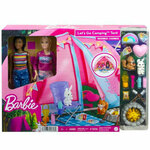 Mattel Barbie Dreamhouse adventures Šotor z 2 lutkama in dodatki HGC18