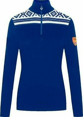Dale of Norway Cortina Basic Womens Sweater Ultramarine/Off White M Skakalec