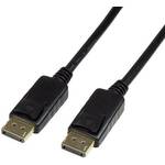 LogiLink DisplayPort kabel, DP/M-DP/M, 4K/60 Hz, črn, 10 m