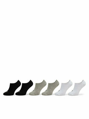 Set 6 parov moških nizkih nogavic Polo Ralph Lauren 449944123001 White/Black/Grey 100