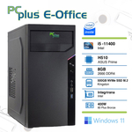 PcPlus računalnik E-office, Intel Core i5-11400, 8GB RAM, 500GB HDD, Intel HD Graphics, Windows 11