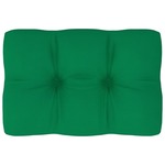 vidaXL Blazina za kavč iz palet zelena 60x40x12 cm