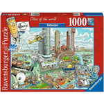 Ravensburger Puzzle Svetovna mesta: Rotterdam 1000 kosov