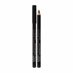 NYX Professional Makeup Slim Eye Pencil kremni svinčnik za oči 1 g odtenek 940 Black Shimmer