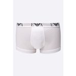 Emporio Armani Underwear boksarice (2-pack) - bela. Boksarice iz kolekcije Emporio Armani Underwear. Model izdelan iz gladke, elastične pletenine. V kompletu sta dva para.