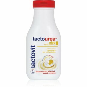 Lactovit LactoUrea Oleo regeneracijski gel za prhanje za zelo suho kožo 300 ml