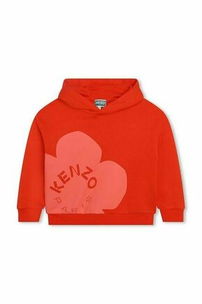 Otroški pulover Kenzo Kids oranžna barva