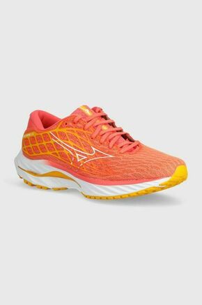Tekaški čevlji Mizuno Wave Inspire 20 oranžna barva