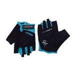 megamiska Kolesarske rokavice modro/črne GEL L