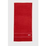 Brisača BOSS Plain Red 50 x 100 cm - rdeča. Brisača iz kolekcije BOSS. Model izdelan iz bombažne tkanine.