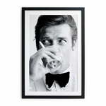 Plakat v okvirju 30x40 cm James Bond - Little Nice Things