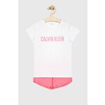 Calvin Klein Underwear otroška mehuša 104-176 cm - roza. Pižama iz zbirke Calvin Klein Underwear. Model iz s tiskanjem plesti.