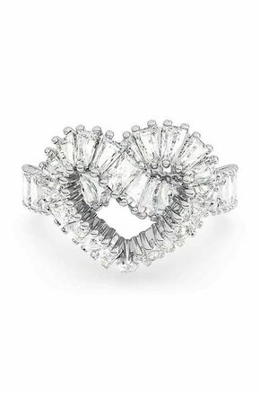 Swarovski Kupidonov romantični prstan s srcem 5648291 (Obseg 55 mm)