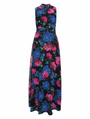 Orsay Črna ženska cvetlična maksi obleka ORSAY_462124-660000 40