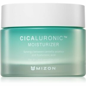 MIZON Vlažilna krema za obraz za suho in občutljivo kožo Cicaluronic (Moisturizer) 50 ml