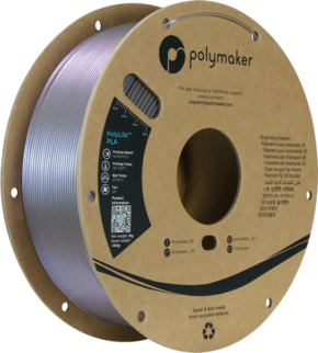 Polymaker PolyLite PLA Starlight Mercury - 1