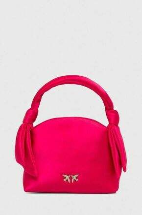 Ročna torba Pinko Knots Mini Pouch Satin PE 24 PLTT 102770 A1KA Pink Pinko N17