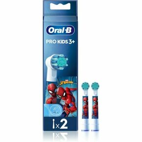 Oral B PRO Kids 3+ nadomestne glave za zobno ščetko za otroke Spiderman 2 kos