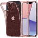 Spigen Liquid Crystal Glitter ovitek za iPhone 13, 6.1, prozorno roza z bleščicami