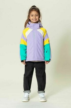 Otroška smučarska jakna Gosoaky FAMOUS DOG vijolična barva - vijolična. Otroška jakna iz kolekcije Gosoaky. Podložen model