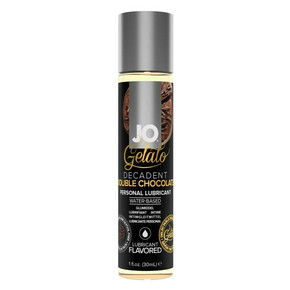 Jo Gelato dvojna čokolada - užitni lubrikant na vodni osnovi (30ml)