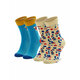 Happy Socks Otroške visoke nogavice KISP02-2200 Pisana