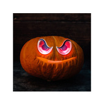 Halloween strašljiv par oči za noč čarovnic - rdeča LED - na