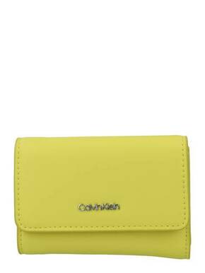 Calvin Klein Majhna ženska denarnica Ck Must Small Trifold K60K611934 Rumena