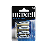 MAXELL AA (LR6) 1.5V alkalna baterija 4 kosi