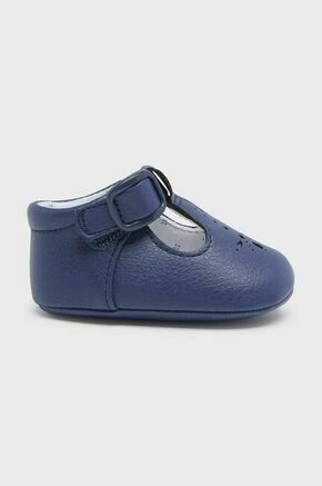 Nogavice Mayoral Newborn mornarsko modra barva - mornarsko modra. Čevlji za dojenčka iz kolekcije Mayoral Newborn. Model izdelan iz ekološkega usnja.