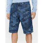Jeans kratke hlače Tommy Jeans moški, mornarsko modra barva - mornarsko modra. Kratke hlače iz kolekcije Tommy Jeans. Model izdelan iz jeansa. Model iz izjemno udobne, zračne tkanine z visoko vsebnostjo bombaža.