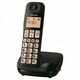 Panasonic KX-TGE310SPB telefon, DECT, črni
