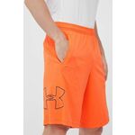 Kratke hlače za vadbo Under Armour oranžna barva - oranžna. Kratke hlače za vadbo iz kolekcije Under Armour. Model izdelan iz hitrosušečega materiala.
