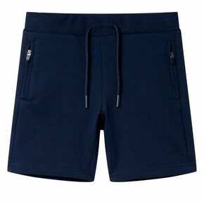VidaXL Otroške kratke hlače mornarsko modre 116