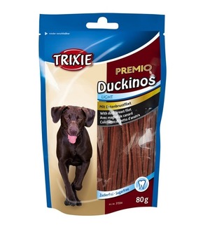 Shumee Trixie Premio Duckinos 80 g - trakovi za pse s piščančjimi prsi 80g