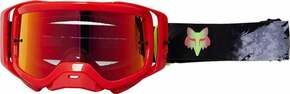 FOX Airspace Dkay Mirrored Lens Goggles Fluorescent Red Motoristična Očala
