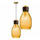 Toolight Steklena stropna svetilka APP434-1CP oranžna