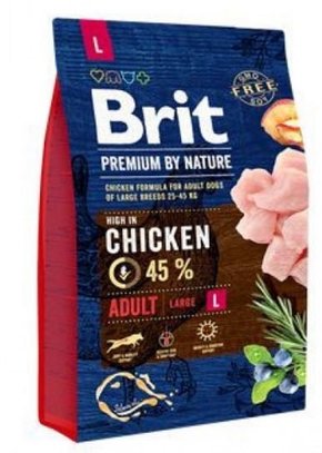 Brit hrana za pse Premium by Nature Adult L