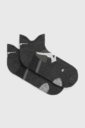 Nogavice Mizuno - siva. Kratke nogavice iz kolekcije Mizuno. Model izdelan iz materiala