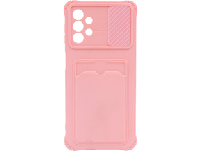 Chameleon Samsung Galaxy A32 5G - Gumiran ovitek (TPUC) - roza A-Type Card